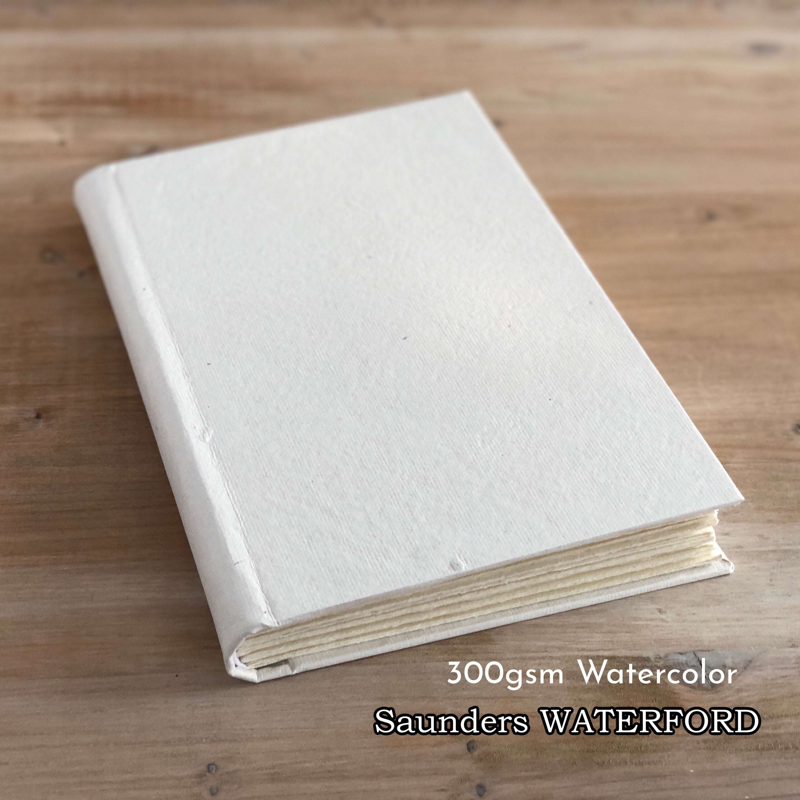 18) Saunders Waterford Paper 640gms/300lb NOT Traditional White 76x56cm /  22x30 - Art Supplies materials and equipment