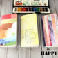 Set of 3 Watercolor Journals Sketchbooks, Travelers Notebook Refill Insert, Pocket Art Journal, Gift for Artist, Backpack Journal for her