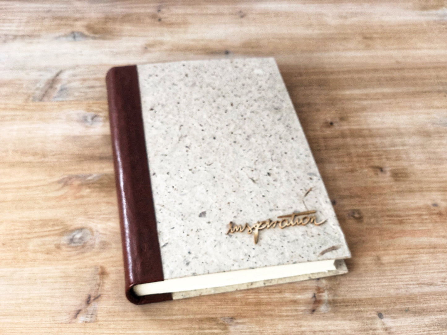 Large Hardcover Journal Diary Notebook, Memory Keeping Scrapbook, Memoir Poetry Writing Journal Photo Book, Storyteller gift for Writer Poet