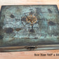 Pirate treasure chest wooden box for Sea Lovers. Cosplay Pirates of the Caribbean Skull Box