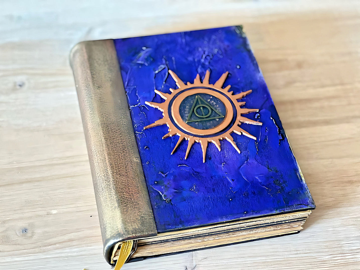 "The Magus" Magic Blank Spellbook Grimoire, Wizarding School Notebook Journal, Gift for Fantasy Lovers