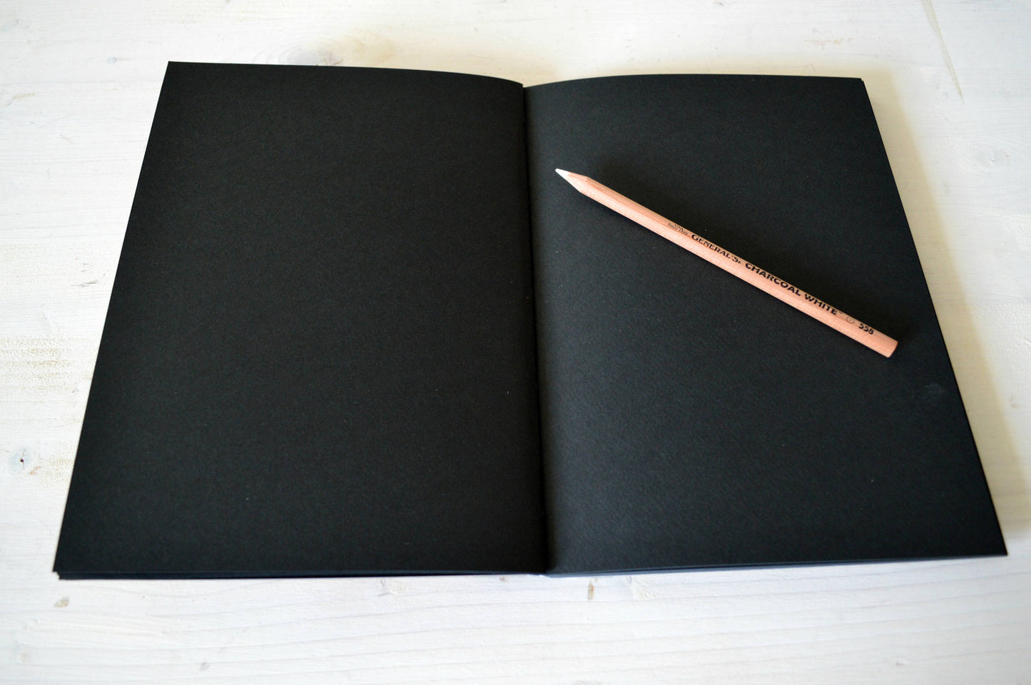 Hardcover Journal Sketchbook with Black pages