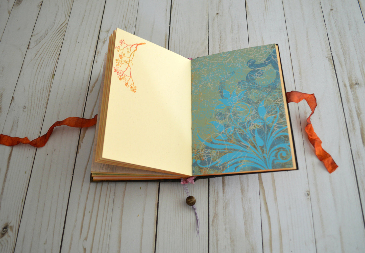 Handmade Journal/Diary  - The Lady and the Deer