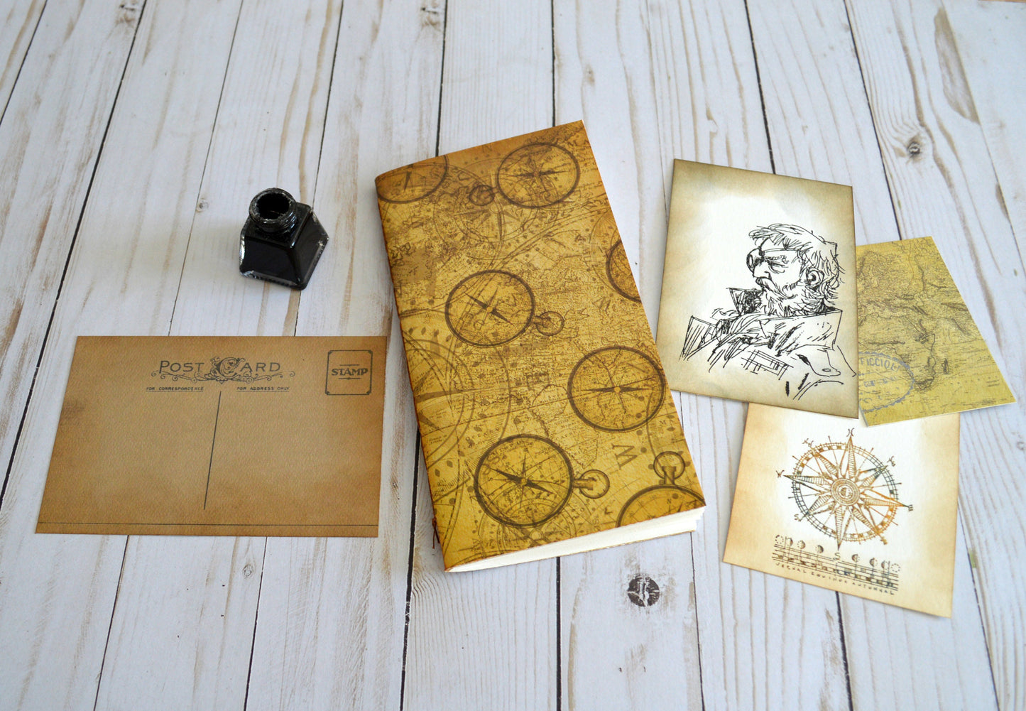 Traveler's Notebook Insert for Artists: with Pockets and 90 lb Mixed Media paper