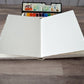 Hardcover Sketchbook Journal with Khadi Covers and 285gsm Fabriano 60% Cotton Watercolor paper