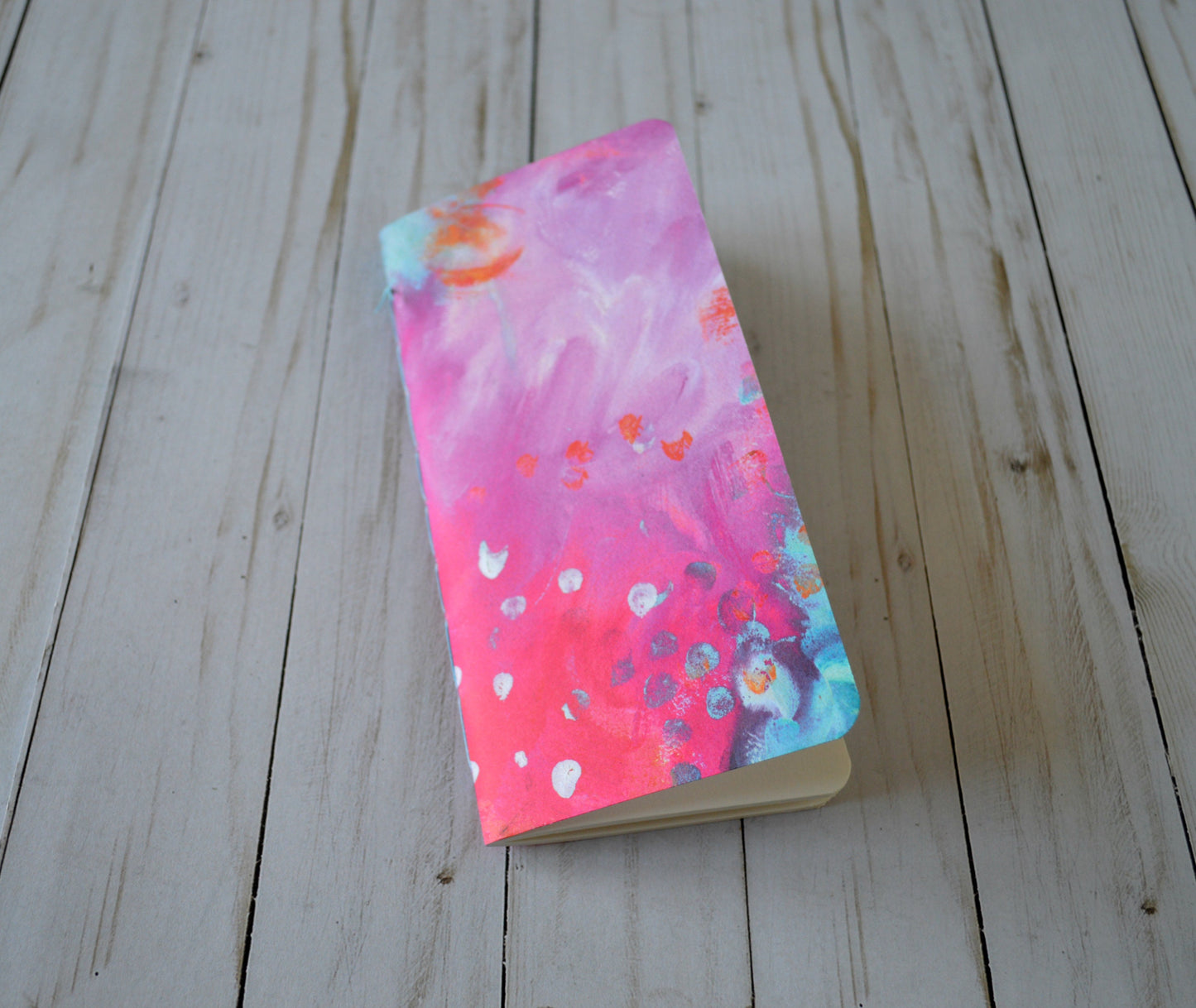 Travelers notebook journal refill with watercolor paper, artist pocket sketchbook midori insert, happy gift for creative