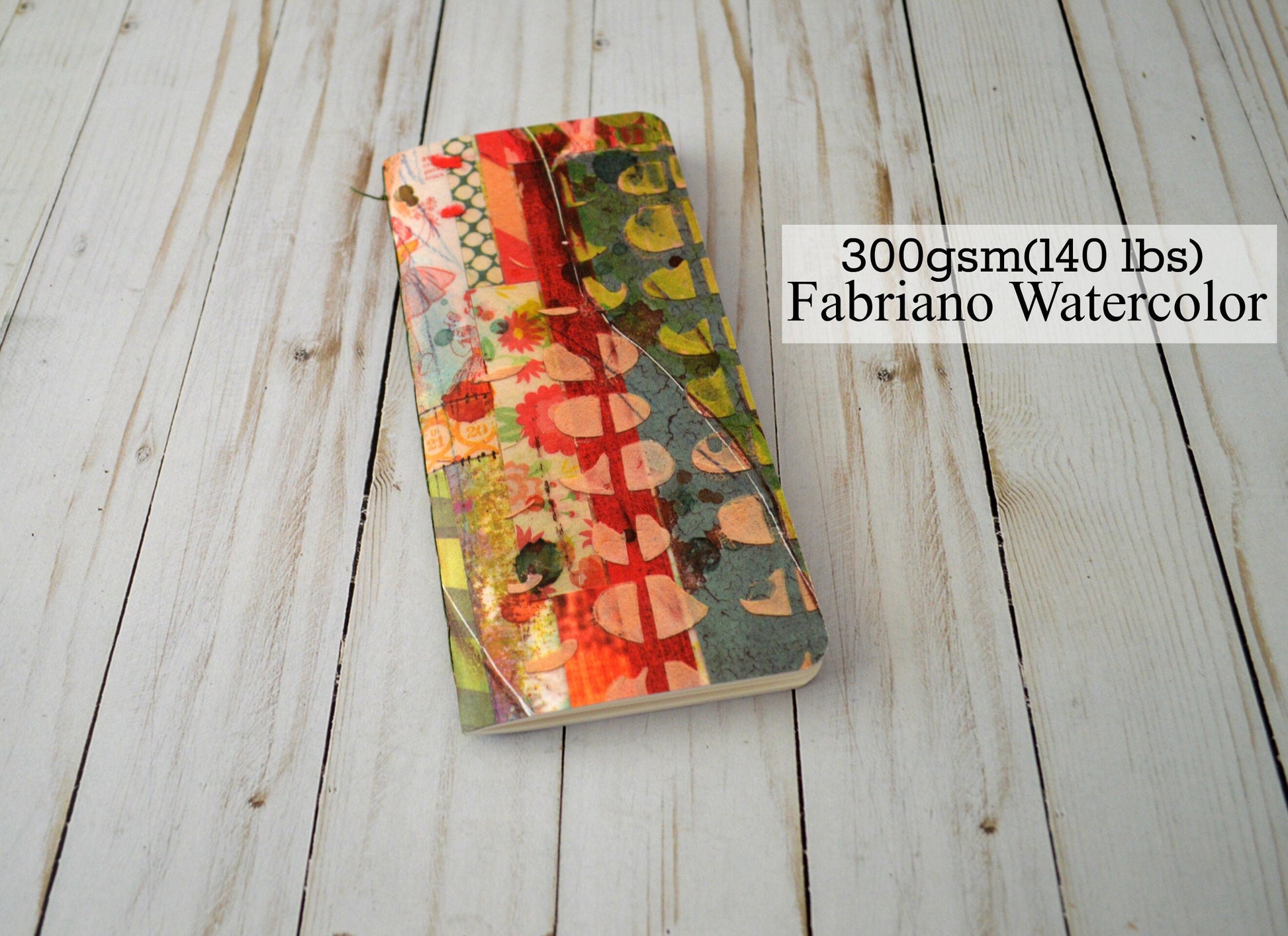 Watercolor Pocket Sketchbook Journal with 300gsm Fabriano paper