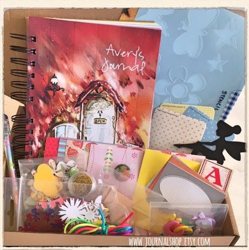 Personalized Art kit for Children, Kids Creative Art Box Gift
