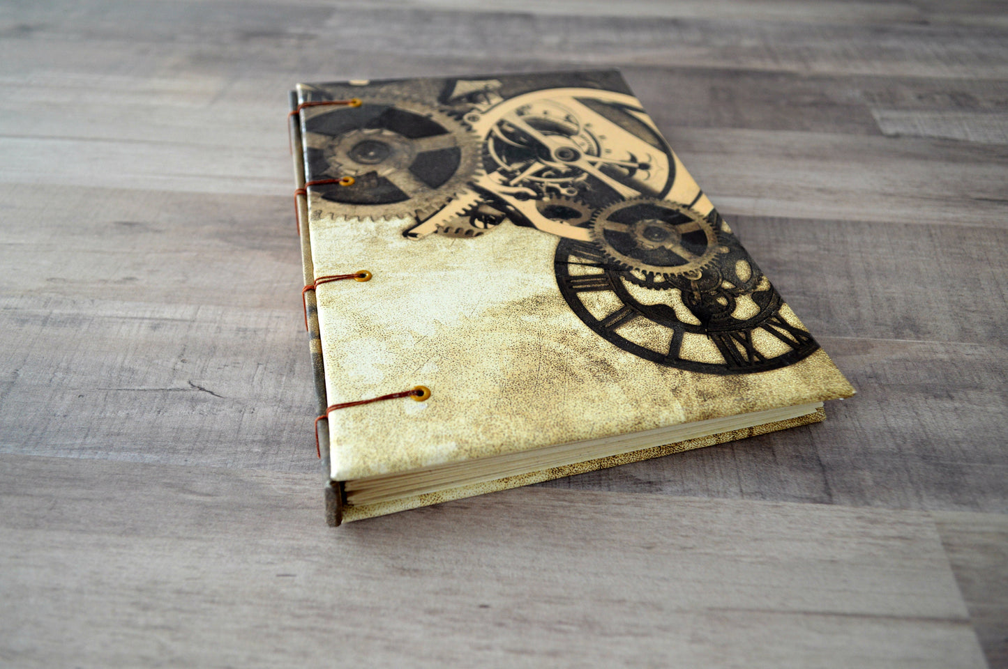 Handmade Journal / Diary - Steampunk