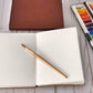Watercolor Journal Sketchbook, Travel Journal Gift, Artist book with Fabriano Artistico 140lbs Extra White Hot Press and PL Leather Cover