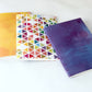 Set of three A5 Journals with 190gsm (90lb) Watercolor Paper
