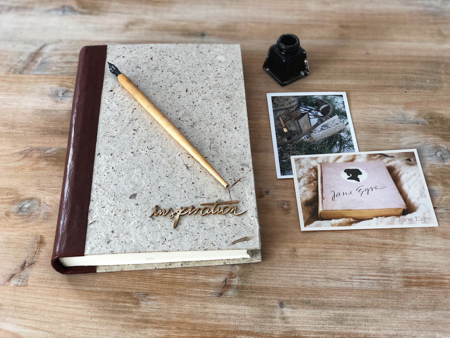 Large Hardcover Journal Diary Notebook, Memory Keeping Scrapbook, Memoir Poetry Writing Journal Photo Book, Storyteller gift for Writer Poet