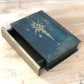 DnD Magic Secret Spine Book Box, Witchcraft keepsake gift, RPG LARP prop Grimoire Spellbox, BOS, DnD Dice Box, Fantasy gift for Game Master