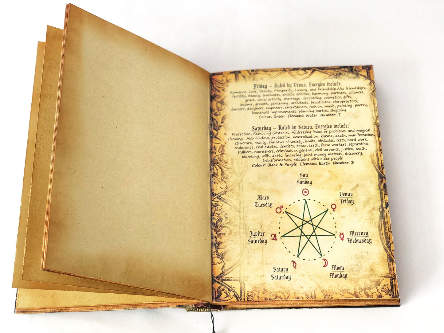 "The Spellbook of Eternal life" Magic Grimoire Fantasy Writing Journal Diary, RPG Wizard Companion Gift
