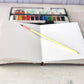 SoftCover Field Sketchbook Journal with 140lbs Arches Cotton Watercolor  & PL Leather Cover