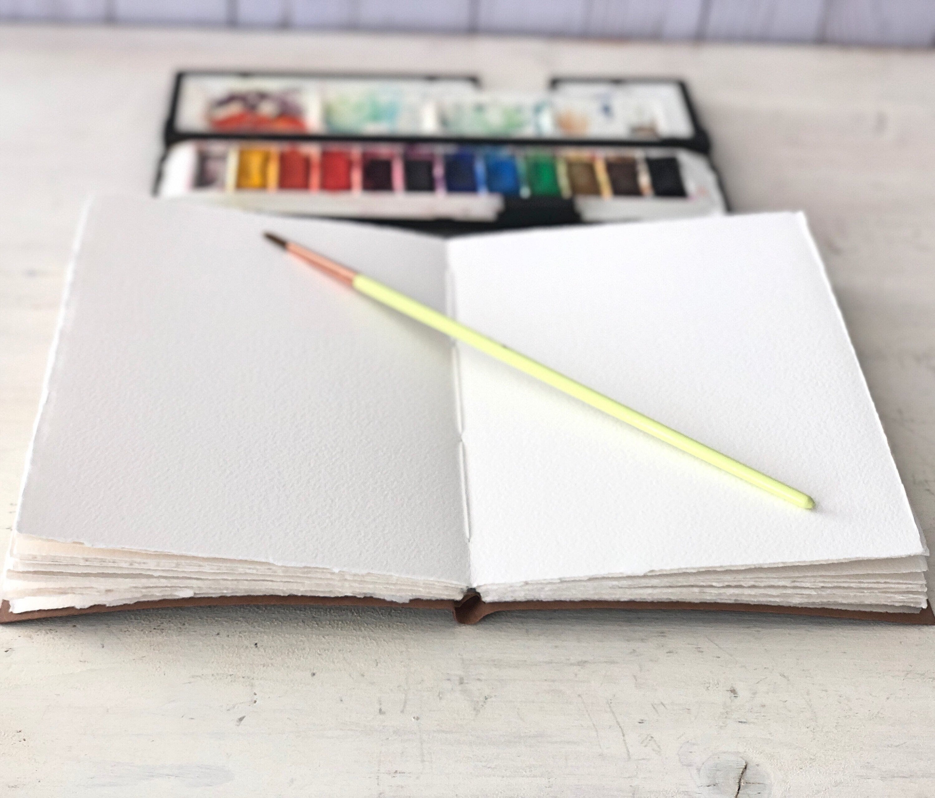SoftCover Field Sketchbook Journal with 140lbs Arches Cotton Watercolo –