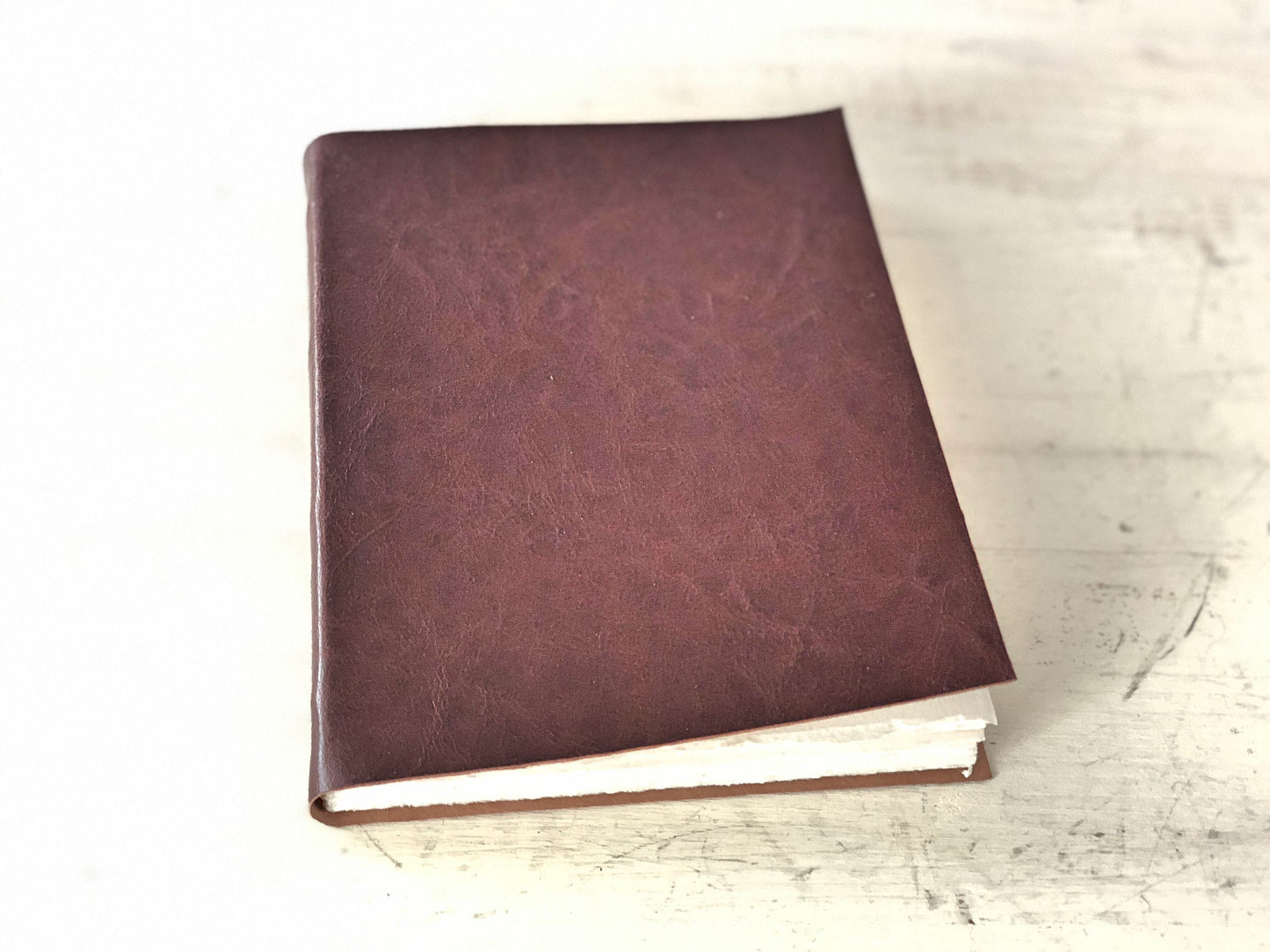 SoftCover Field Sketchbook Journal with 140lbs Arches Cotton Watercolor  & PL Leather Cover
