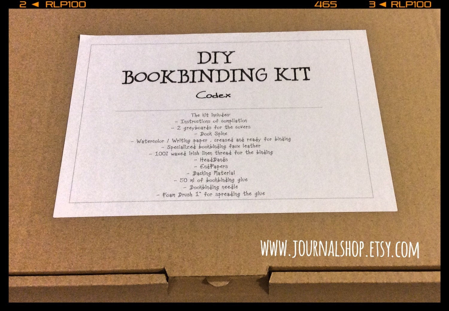 Some bookbinding supplies. You can buy a bookbinding kit on  or , Book Binding
