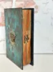 Picture of Wooden Book Box - Nautical Compass, Large