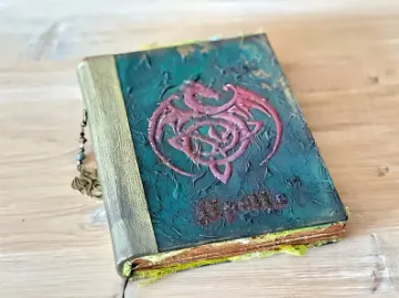 Show details for Blank Spellbook - Dragon Grimoire Picture of Blank Spellbook - Dragon Grimoire