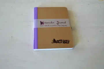 Show details for Small Watercolor Journal Picture of Small Watercolor Journal