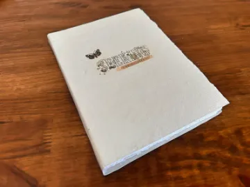 Show details for Small Watercolor Cotton Journal Picture of Small Watercolor Cotton Journal
