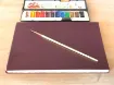 Picture of Landscape Watercolor PL Leather Journal