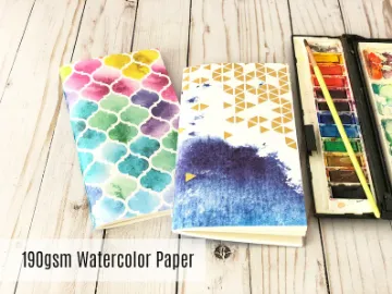 Show details for Travellers Notebooks Watercolor - Set of 2 #3 Picture of Travellers Notebooks Watercolor - Set of 2 #3