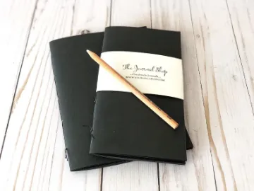 Show details for Travellers Notebooks Sketchbook - Black Picture of Travellers Notebooks Sketchbook - Black