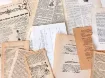 Picture of Greek Vintage Book Pages