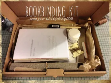 Show details for Bookbinding Kit - A5 Hard Book Picture of Bookbinding Kit - A5 Hard Book