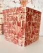 Picture of Hardcover Coptic Watercolor Journal Sketchbook with Fabriano Cotton Hot Press Paper and Lokta Cover